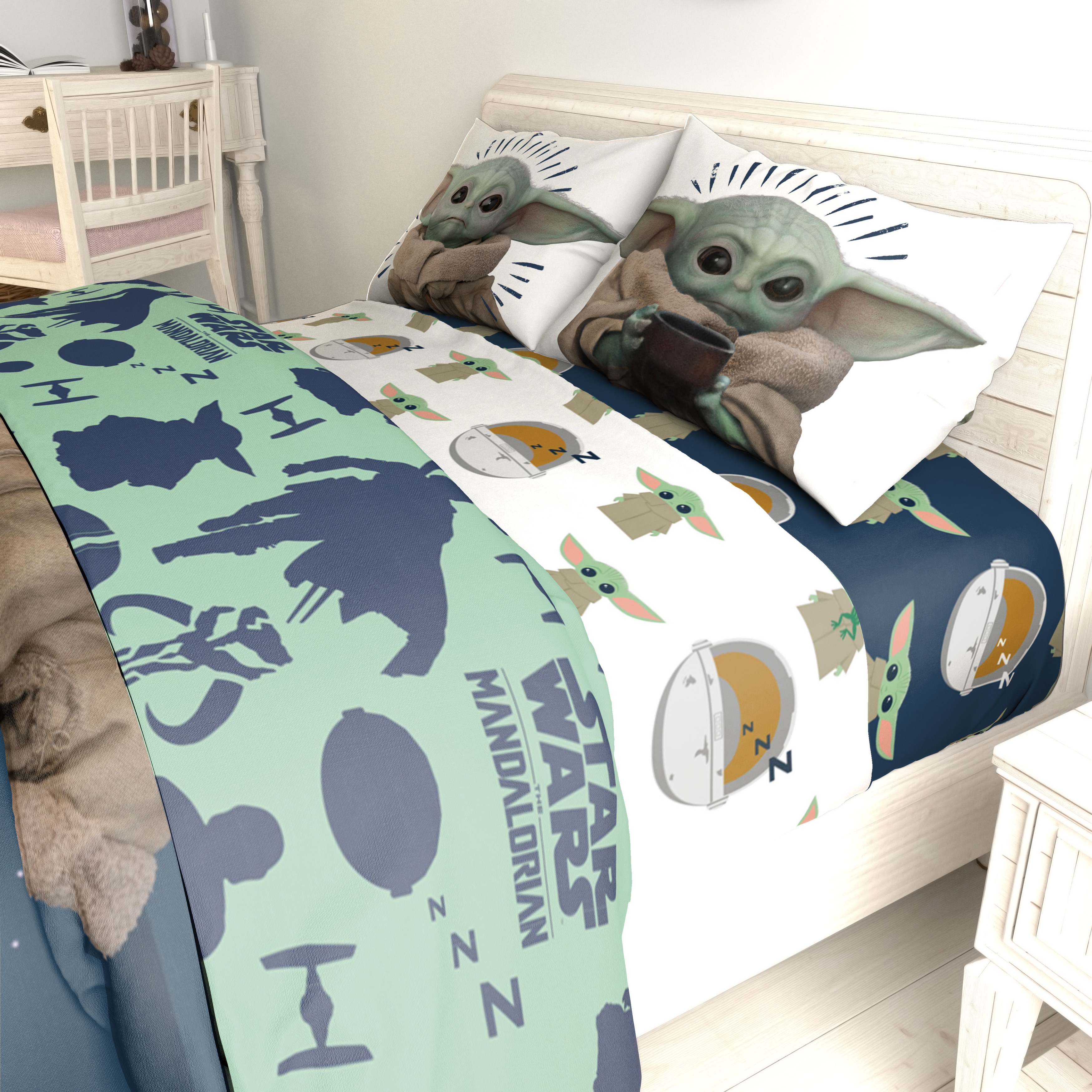 Baby yoda blanket bed bath and beyond sale